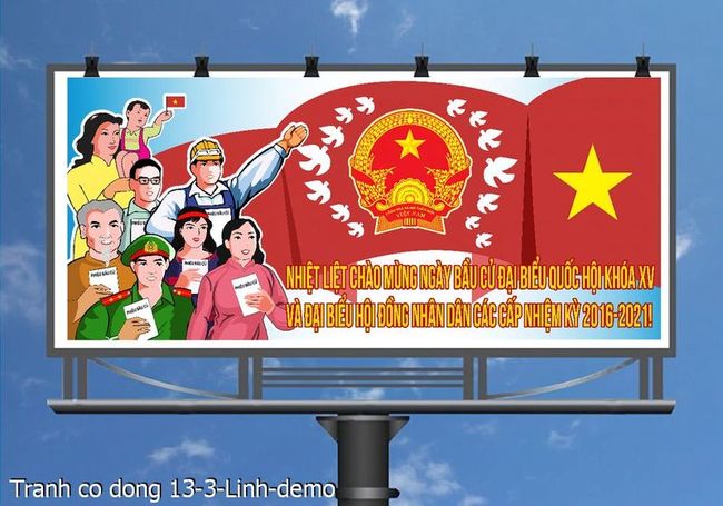 tranh co dong 13 3 Linh 